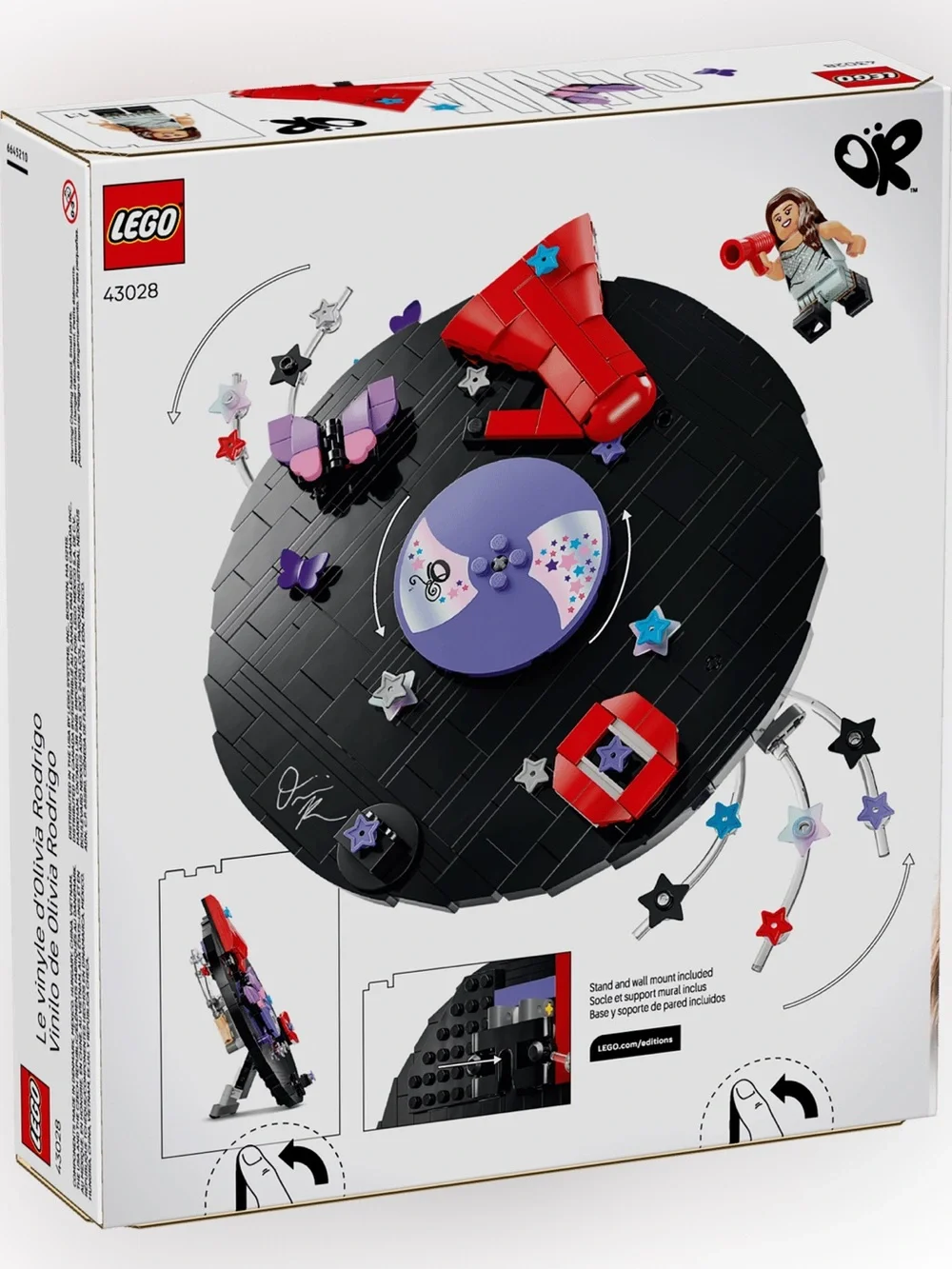 LEGO® Editions #43028 Olivia Rodrigo's Vinyl